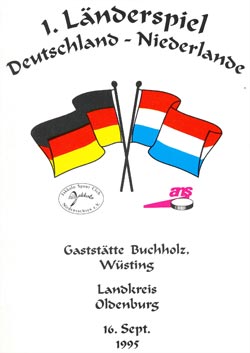 1. Jakkolo-Länderspiel Deutschland-Niederlande 1995